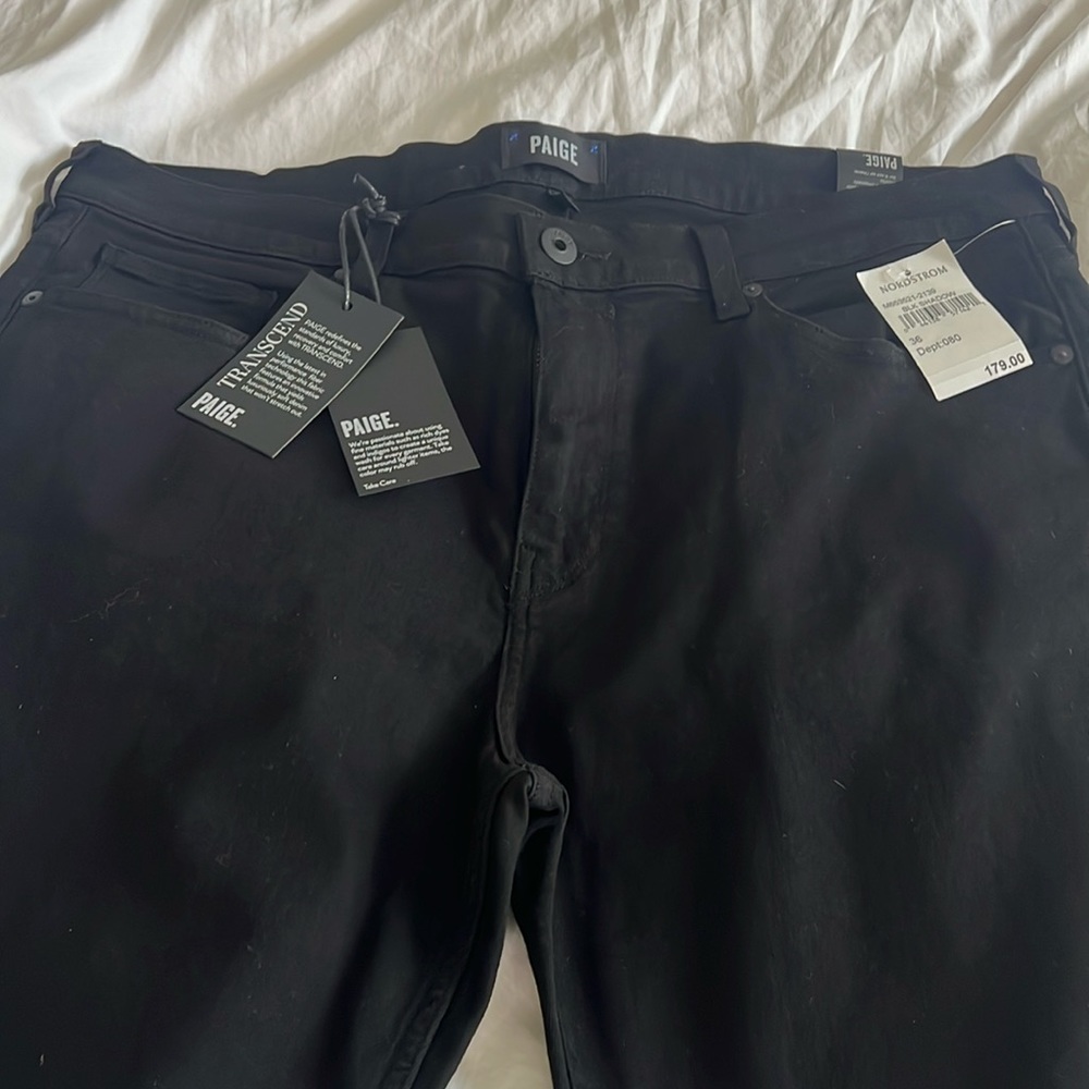 Paige jeans Lenox black